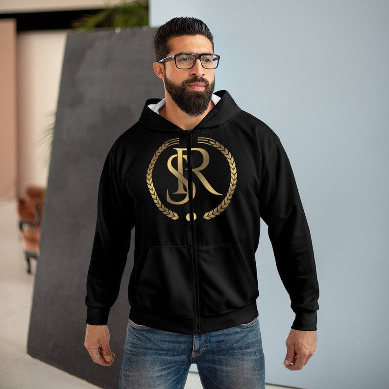 The SnR Black Zip Hoodie (Unisex)