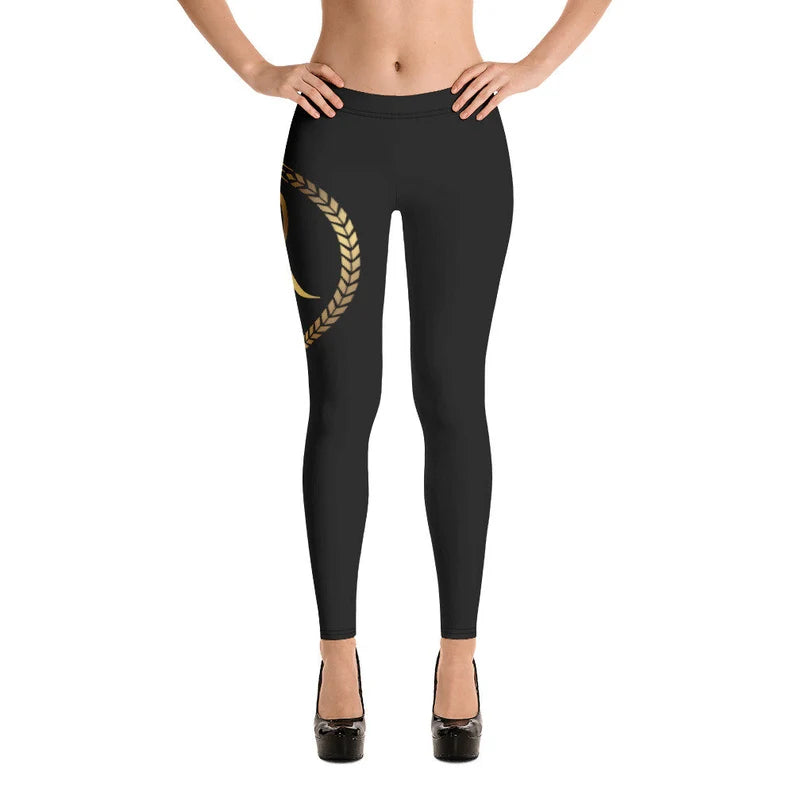 The SnR Luxe Leggings (Black Signature Line)