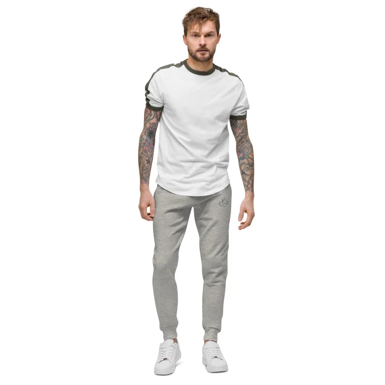 The SnR Unisex Fleece Joggers (Heather Gray)