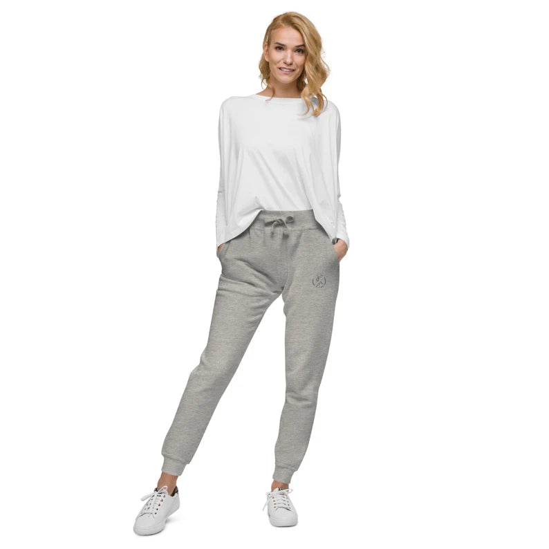 The SnR Unisex Fleece Joggers (Heather Gray)