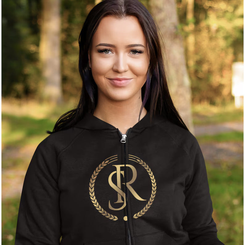 The SnR Black Zip Hoodie (Unisex)