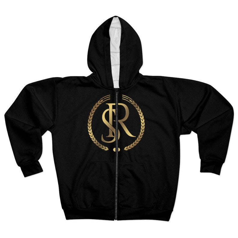 The SnR Black Zip Hoodie (Unisex)