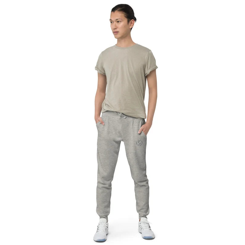The SnR Unisex Fleece Joggers (Heather Gray)