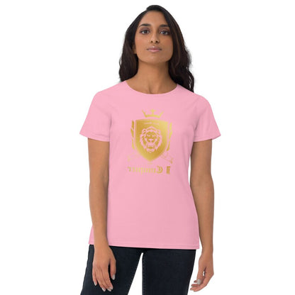 Empower Mirror Tee: 'I Conquer' Reflective Gym Shirt ( It's supposed to be backwards!)