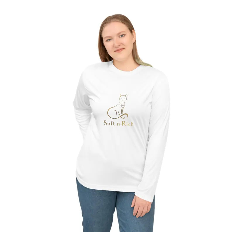 Soft 'n Rich Performance Long Sleeve Shirt | Comfortable Tees for Athletes, Gift for Fitness Lovers, Year-round Activewear