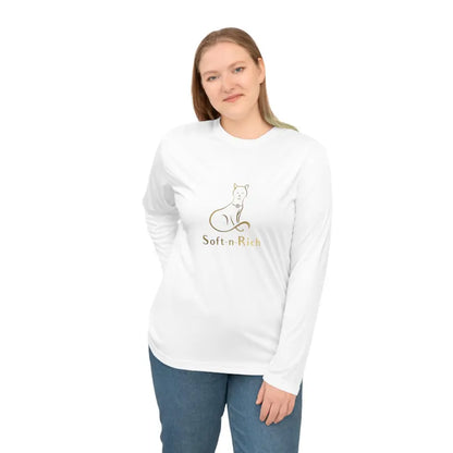 Soft 'n Rich Performance Long Sleeve Shirt | Comfortable Tees for Athletes, Gift for Fitness Lovers, Year-round Activewear