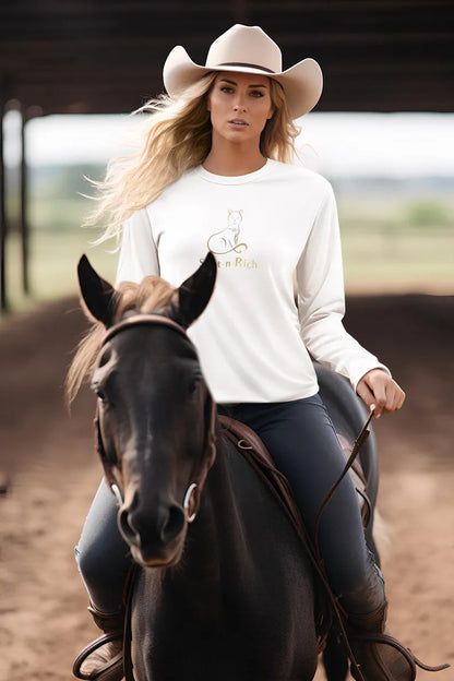Soft 'n Rich Performance Long Sleeve Shirt | Comfortable Tees for Athletes, Gift for Fitness Lovers, Year-round Activewear