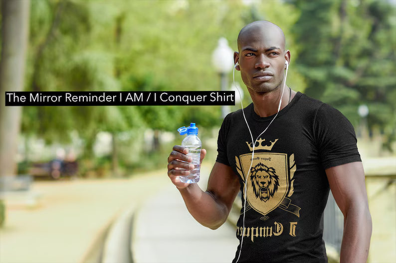 SnR Mirror Reminder Unisex V-Neck Tee, Casual Short Sleeve Shirt, Everyday Wear, Gift for Him/Her, Birthday Present, Relaxed Style