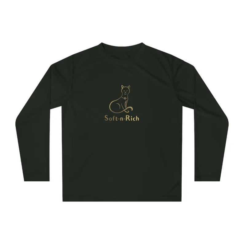 Soft 'n Rich Performance Long Sleeve Shirt | Comfortable Tees for Athletes, Gift for Fitness Lovers, Year-round Activewear