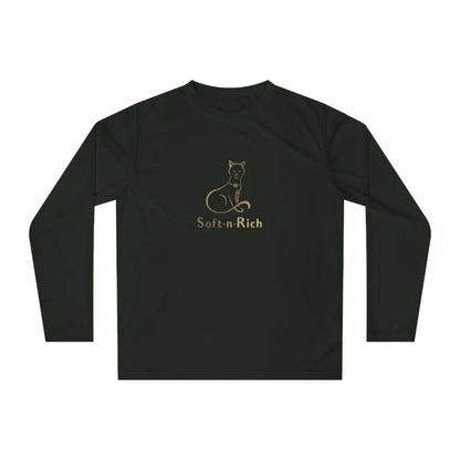 Soft 'n Rich Performance Long Sleeve Shirt | Comfortable Tees for Athletes, Gift for Fitness Lovers, Year-round Activewear