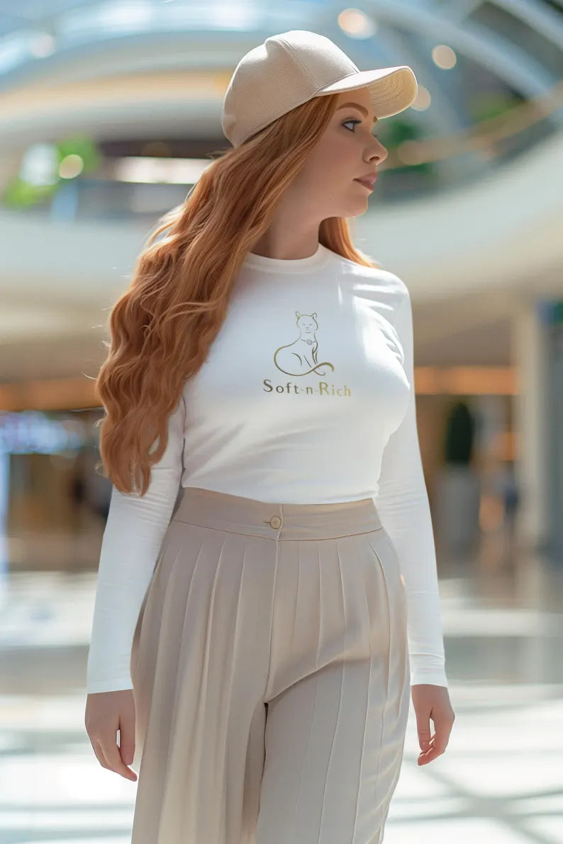 Soft 'n Rich Performance Long Sleeve Shirt | Comfortable Tees for Athletes, Gift for Fitness Lovers, Year-round Activewear